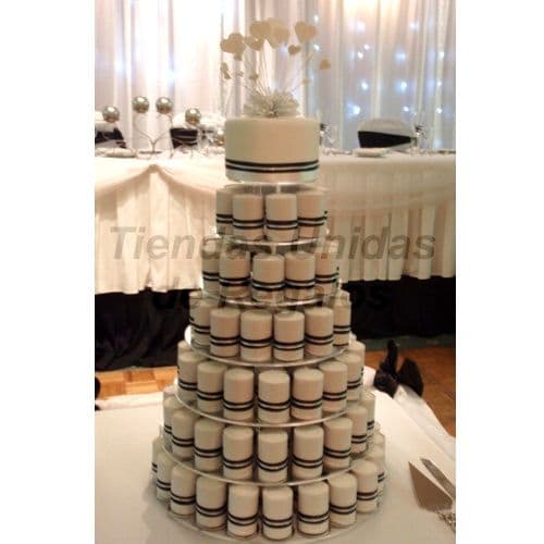 Mini tortas Especiales | Tortas de Bodas | Tortas para Bodas | Torta Baby Shower - Cod:WAM06
