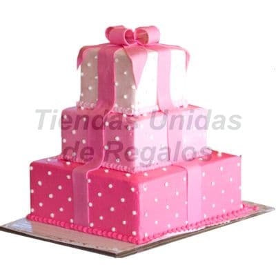 Tortas Aniversario - Pastel de Cumpleaños delivery San Borja - Cod:WAS10