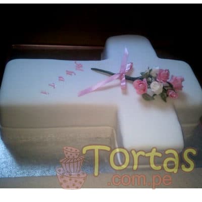 Tortas de Bautizo | Bautizo/Comunion 14 - Cod:WBC19