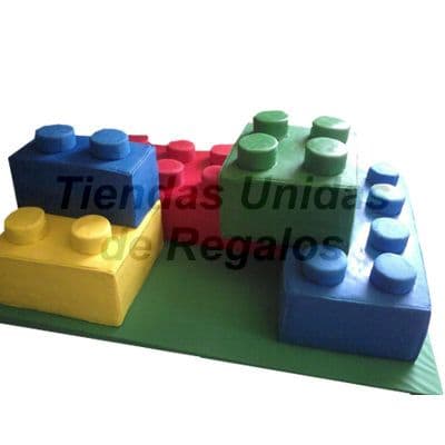 Torta Lego y Pasteles Tematicos de Lego Delivery Lima Peru - Cod:WBE44