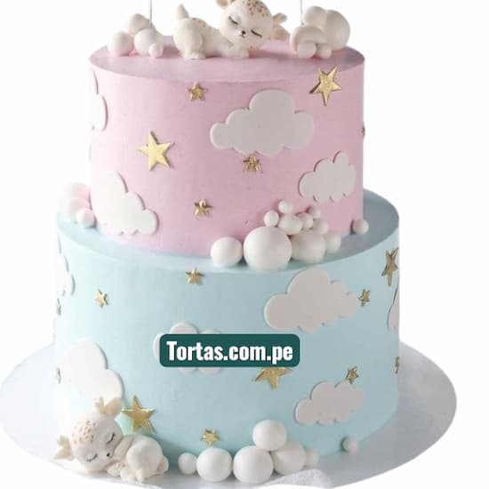 Torta Revelacion de sexo - Cod:WBS01
