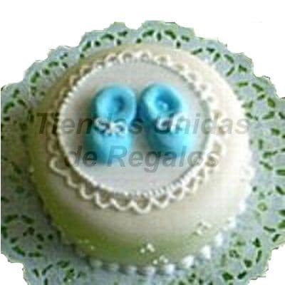 Torta Baby Shower Niña y Pastel Shower Niño Delivery Lima Peru - Cod:WBS08