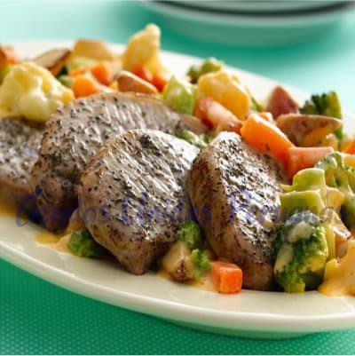Chancho Delivery | Chancho Asado con verduras - Cod:WCA03