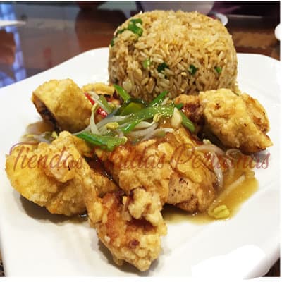 Pollo Enrollado con Chijaukay | Chifa a Delivery | Chifa platos a la Carta - Cod:WCB01