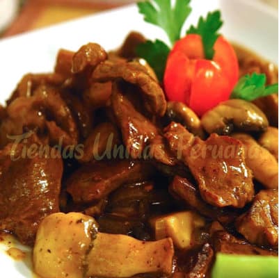 Carne de res y Champiñones | Chifa por Delivery | Chifas en Miraflores Delivery - Cod:WCR06