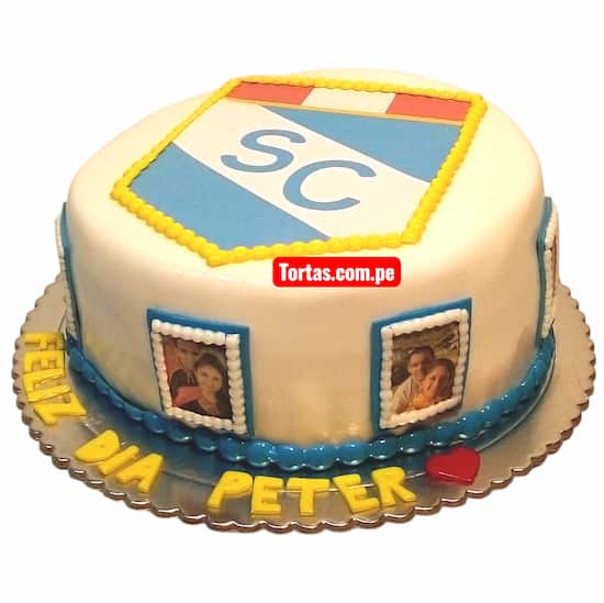 Torta Tematica Sporting Cristal - Cod:WFU33