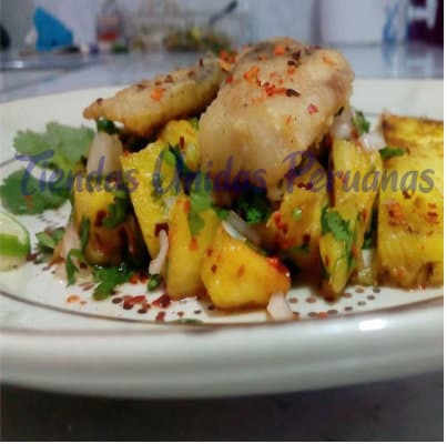 Pescado con Verduras | Comida Chifa Ddelivery - Cod:WLG05
