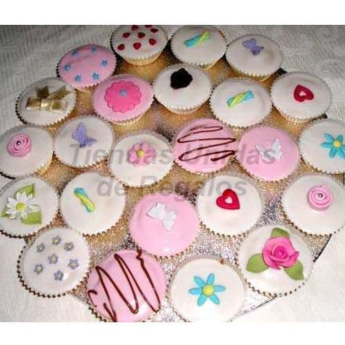 Cupcakes Temáticos Especiales a domicilio Miraflores - Cod:WMF49