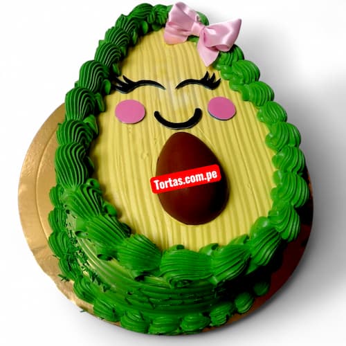 Torta personalizada en forma de Palta - Cod:WNU07