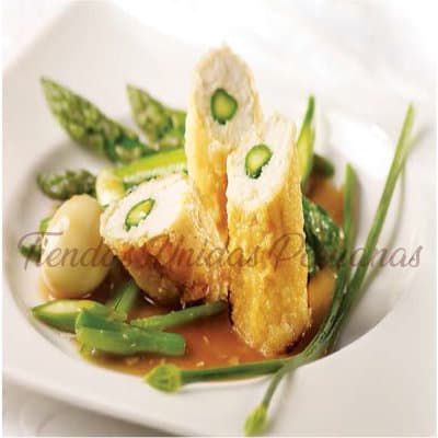 Chifa Plato | Pollo Enrollado con Esparragos - Cod:WPE06