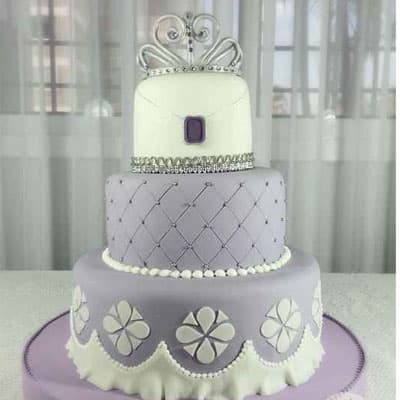 Torta quinceañera con servicio de Delivery Lima Peru  - Cod:WQC26