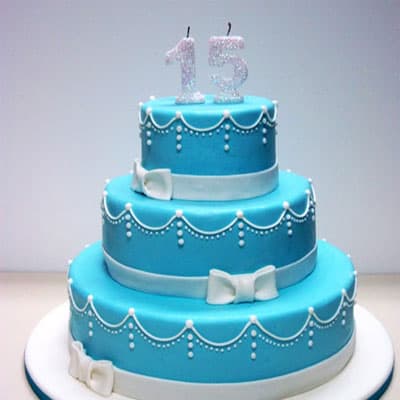 Torta quinceañera 37 | Torta de 15 | Tortas de quinceañeras - Cod:WQC37