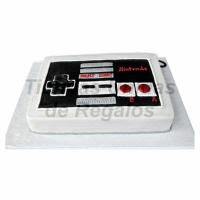 Torta Nintendo | Torta diseño Nintendo switch para los gamers | Pastel Nintendo - Cod:TRR22