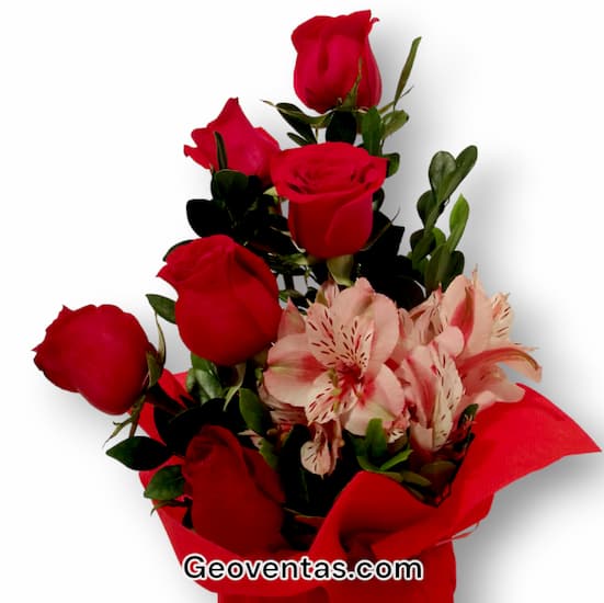 Arreglo de Rosas - Florerias Peru - Cod:XBR16