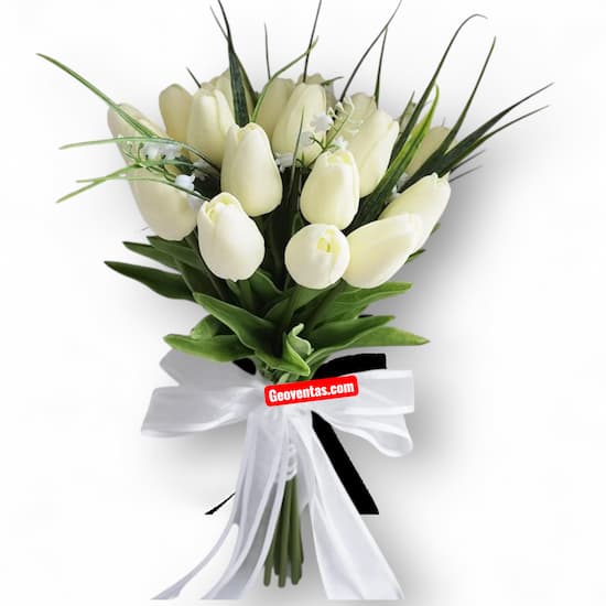 Ramo de tulipanes premium lima - Cod:XFR34