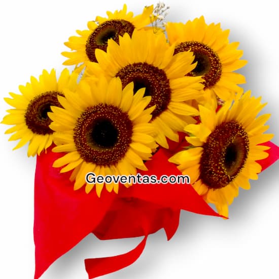 Arreglo de Flores con Girasoles Delivery Lima  - Cod:XGR11